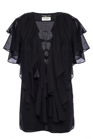 Ruffle dress, zdjęcie 1 Ruffle dress od Saint Laurent